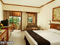 deluxe room at bali garden beach hotel