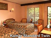 standard twin room at kuta beach club hotel